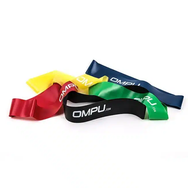 Miniband för övningar hemma för rumpan