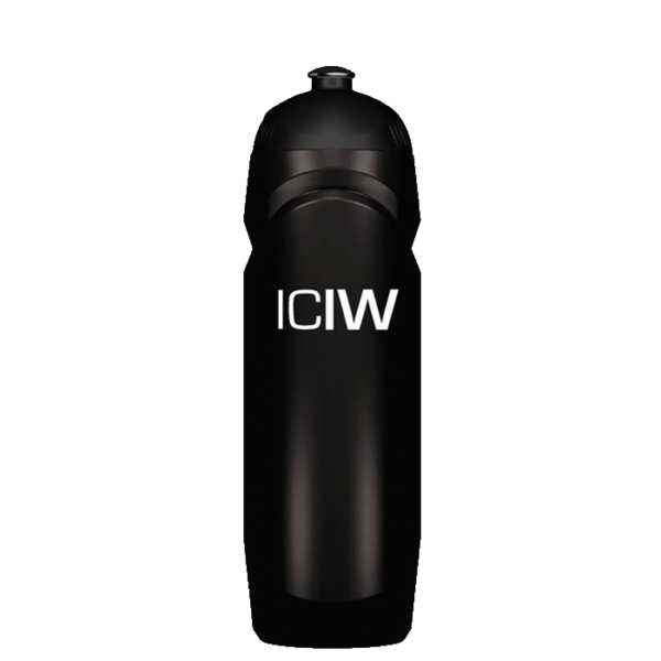 ICIW Waterbottle 750 ml, Black