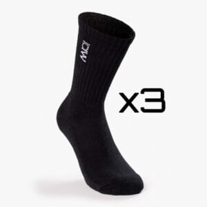 Butik 10 Training Unisex Socks 3-pack, Black