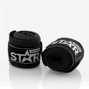 Star Gear Hand Wraps, Black, 2,5 m