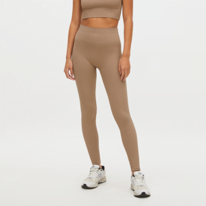 Butik 3 Seamless Rib Tights, Caribou