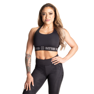 Classic Sports Bra, Black