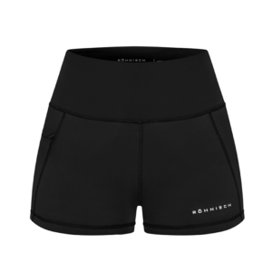 Butik 5 Flattering Curved Hotpants, Black