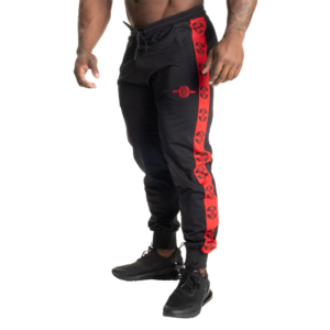 Butik 9 Bronx Track Pants, Black/Red