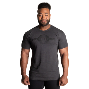 Butik 4 Recruit Tee, Dark Grey Melange