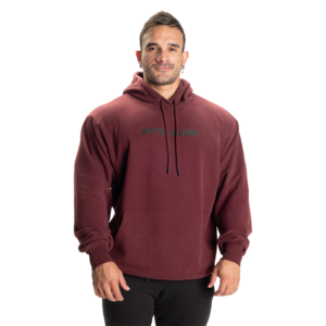 Butik 1 Logo Hoodie V2, Maroon