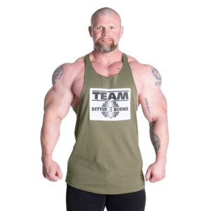 Old School Stringer, Washed Green