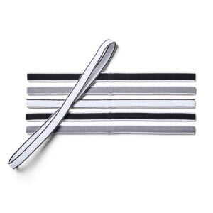 Butik 3 UA Mini Headbands, 6-Pack, Black