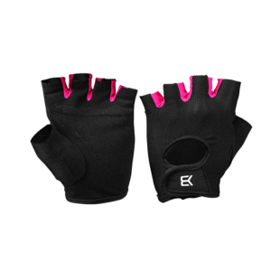 Butik 8 BB Womens Training Gloves, Black/Pink