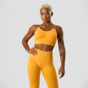 Define Seamless Scrunch Sports Bra, Sunset