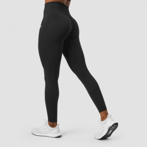 Butik 3 Define Seamless Scrunch Tights, Black