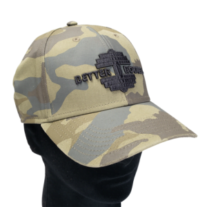 BB Baseball Cap, Green Camo V2