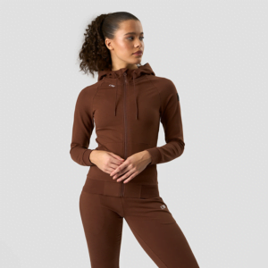 Butik 7 Activity Zip Hoodie, Cinnamon