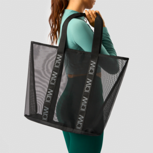 Butik 12 Mesh Tote Bag Black/Grey