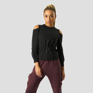 Stride Zipper Hoodie, Burgundy 4 Stance Long Sleeve, Black