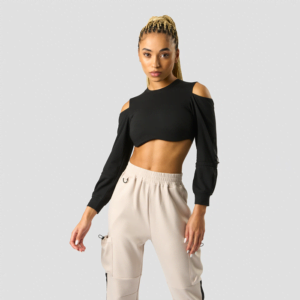 Stance Cropped Long Sleeve, Black