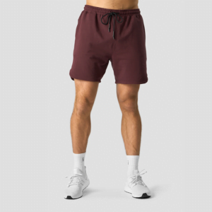 Butik 12 Stride Sweat Shorts, Burgundy
