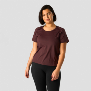 Stride T-shirt, Burgundy