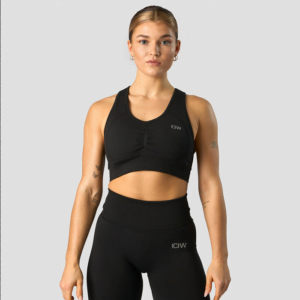 Butik 11 Rush Seamless Sports Bra, Black