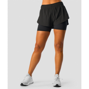 Charge 2-in-1 Shorts Wmn, Black