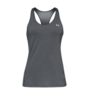 UA HG Armour Racer Tank, Pitch Gray