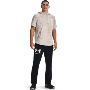 Butik 1 UA Rival Terry LC SS Hood, Onyx White
