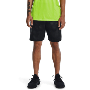 UA Woven Emboss Short, Black