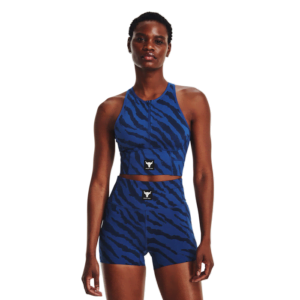 Butik 8 Project Rock Meridian Pt Zip Tank TG, Blue Mirage