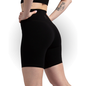 Studio Biker Shorts, Matte Black