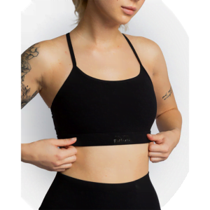 Butik 2 Studio Light Sports Bra, Matte Black