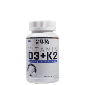 Vitamin D3 + K2, 90 caps