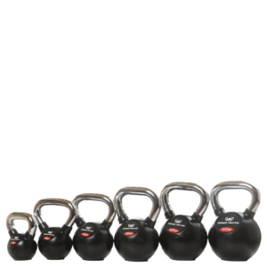 NF Kettlebells Gummi/Chromehandtag