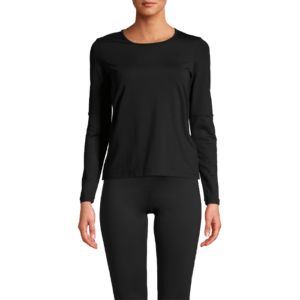 Butik 7 Essential Long Sleeve with Mesh Insert, Black