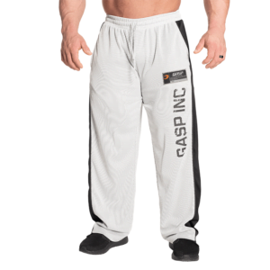 No 1 Mesh Pant, White/Grey