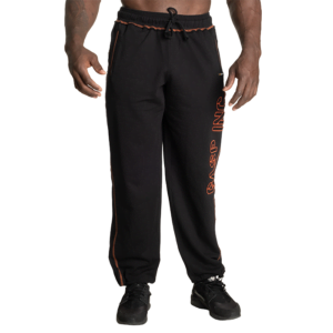 Butik 1 Division Sweatpant, Black/Flame