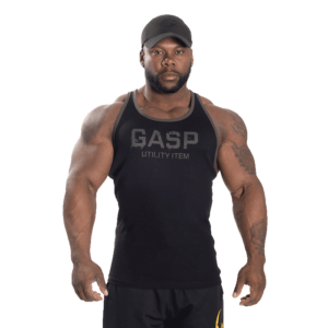 Butik 8 Ribbed T-back, Black