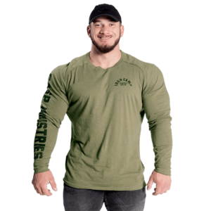Butik 16 Throwback LS Tee, Wash Green