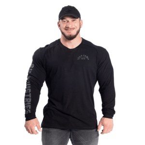 Butik 12 Throwback LS Tee, Black