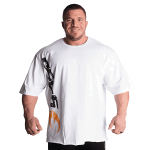 Gasp Iron Tee, White