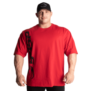 Gasp Iron Tee, Chili Red