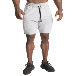 Gasp Tapered Sweatshorts, Light Grey Melange