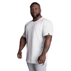 Butik 7 Classic Tapered Tee, Off White