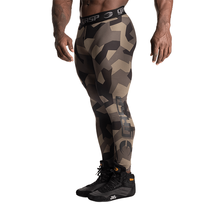 Core Tights, Green Stealth Camo