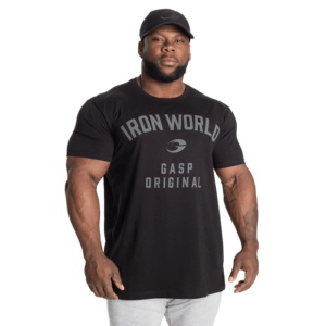 Atlas Tee, Black Iron World