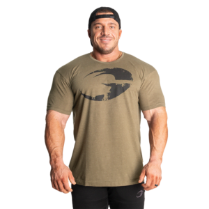 Cadet Tee, Army Green Melange