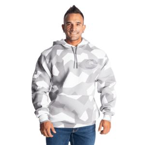 Gasp Logo Hoodie V2, Stealth Snow Camo