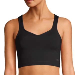 Butik 10 Heart Shape Sport Top, Black