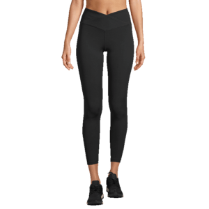 Butik 1 Overlap High Waist Tights, Black