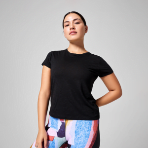 Butik 1 Soft Texture Tee, Black