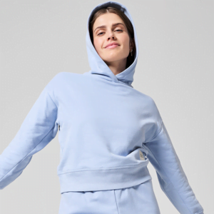 Butik 13 Natural Dye Terry Hoodie, Joyous Blue